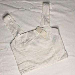 Abercrombie and Fitch Cropped Square Neck Tank